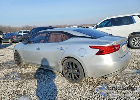 2017 Nissan Maxima 3.5S z USA, uszkodzony, nr VIN 1N4AA6AP9HC422736
